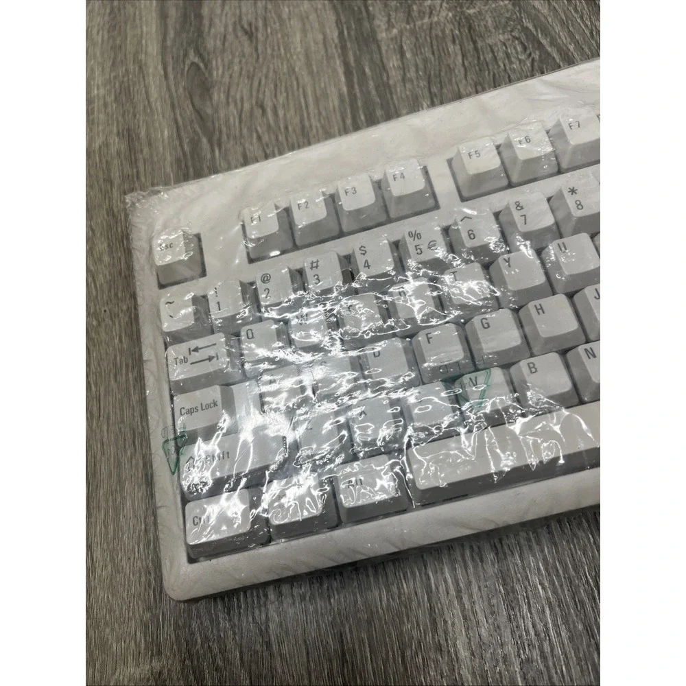 VTG Fujitsu Siemens Keyboard S26381-K293-V110 5 Pin Din Coiled Cord New Sealed!